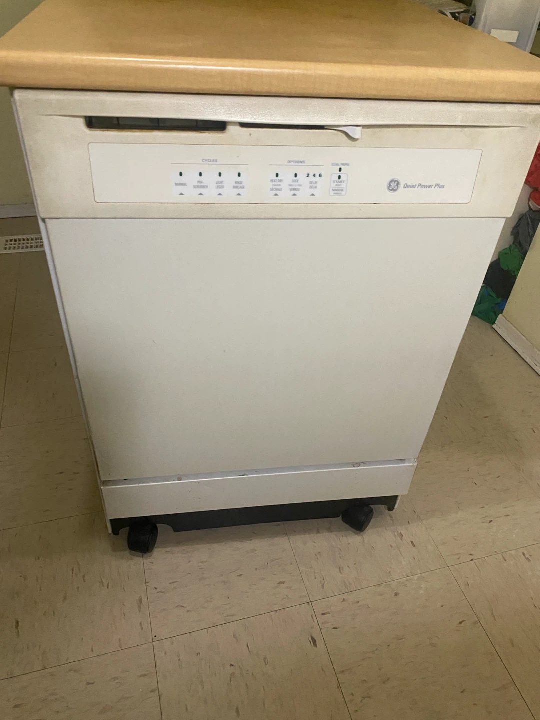 GE Quiet Power Plus Portable Dishwasher