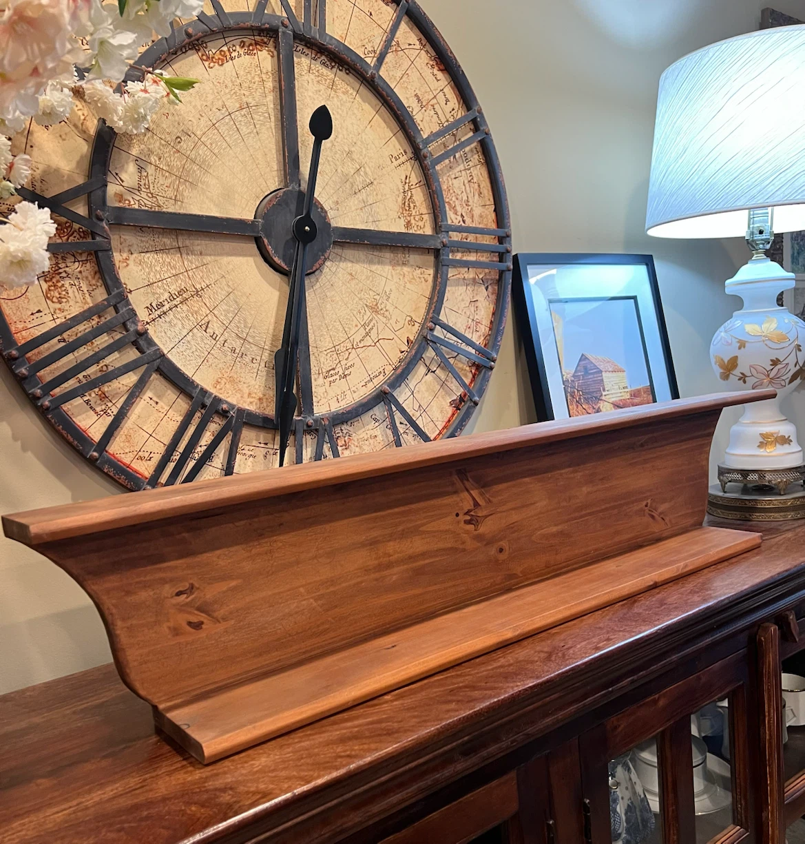 Solid Wood Wall Shelf – 43” - photo 2