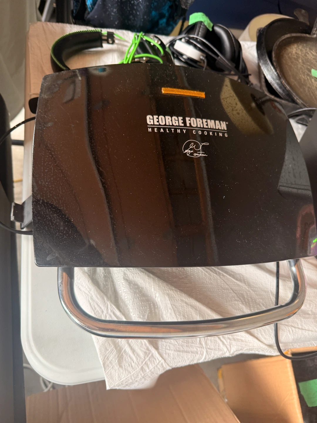 George Foreman Healthy Cooking Grill