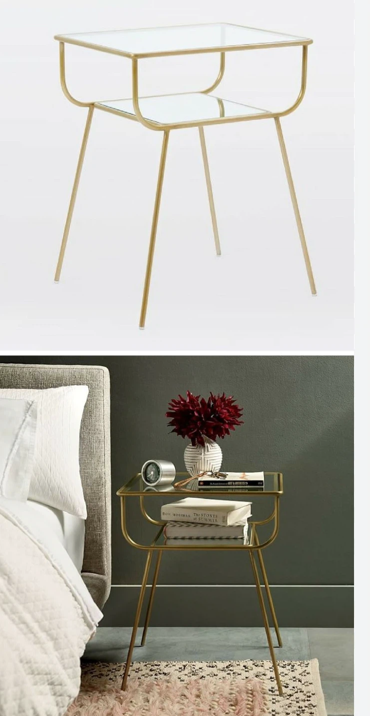 West Elm “Frankie” nightstands (2)