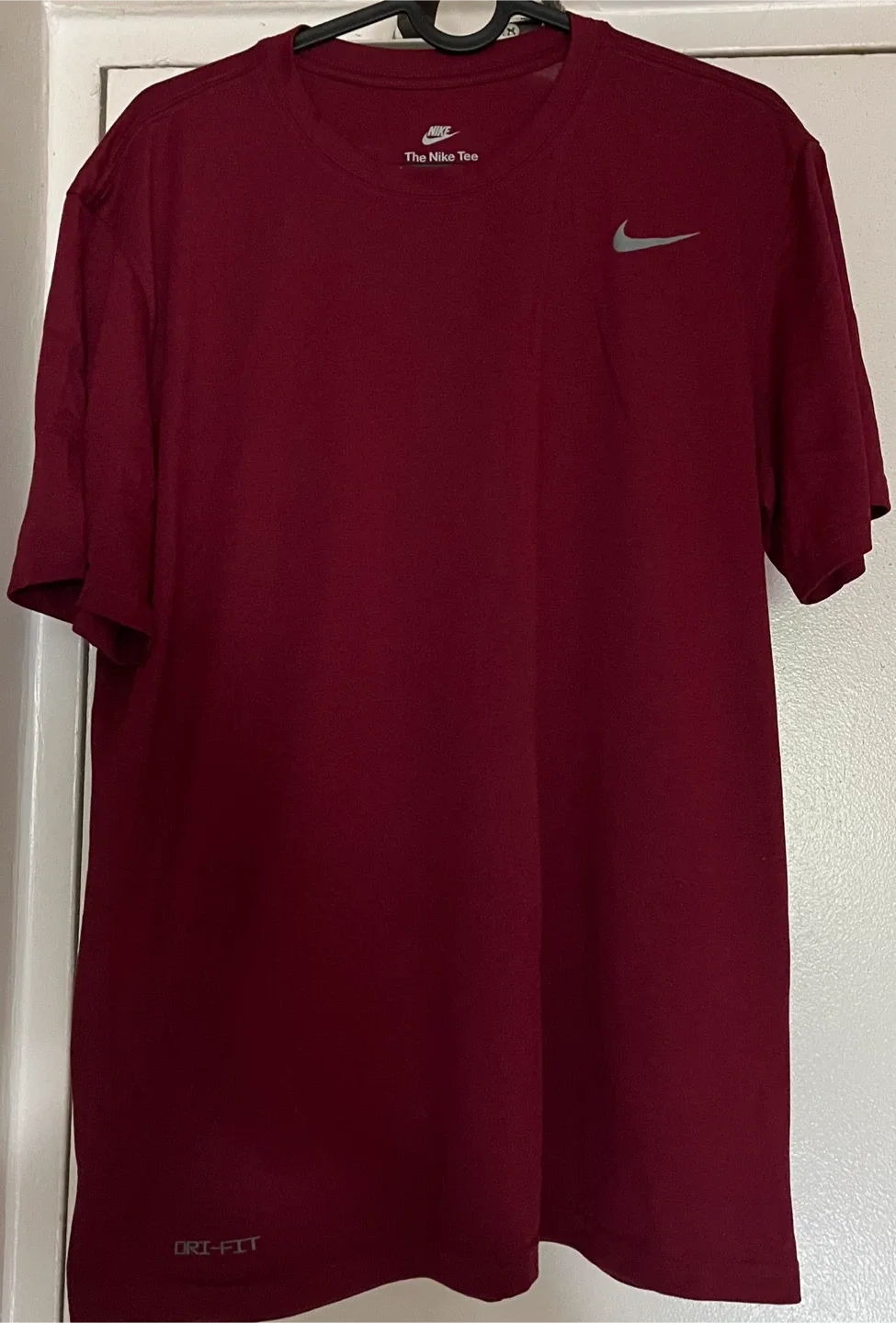 Nike Dri-Fit T-Shirt - Maroon - Large - photo 2