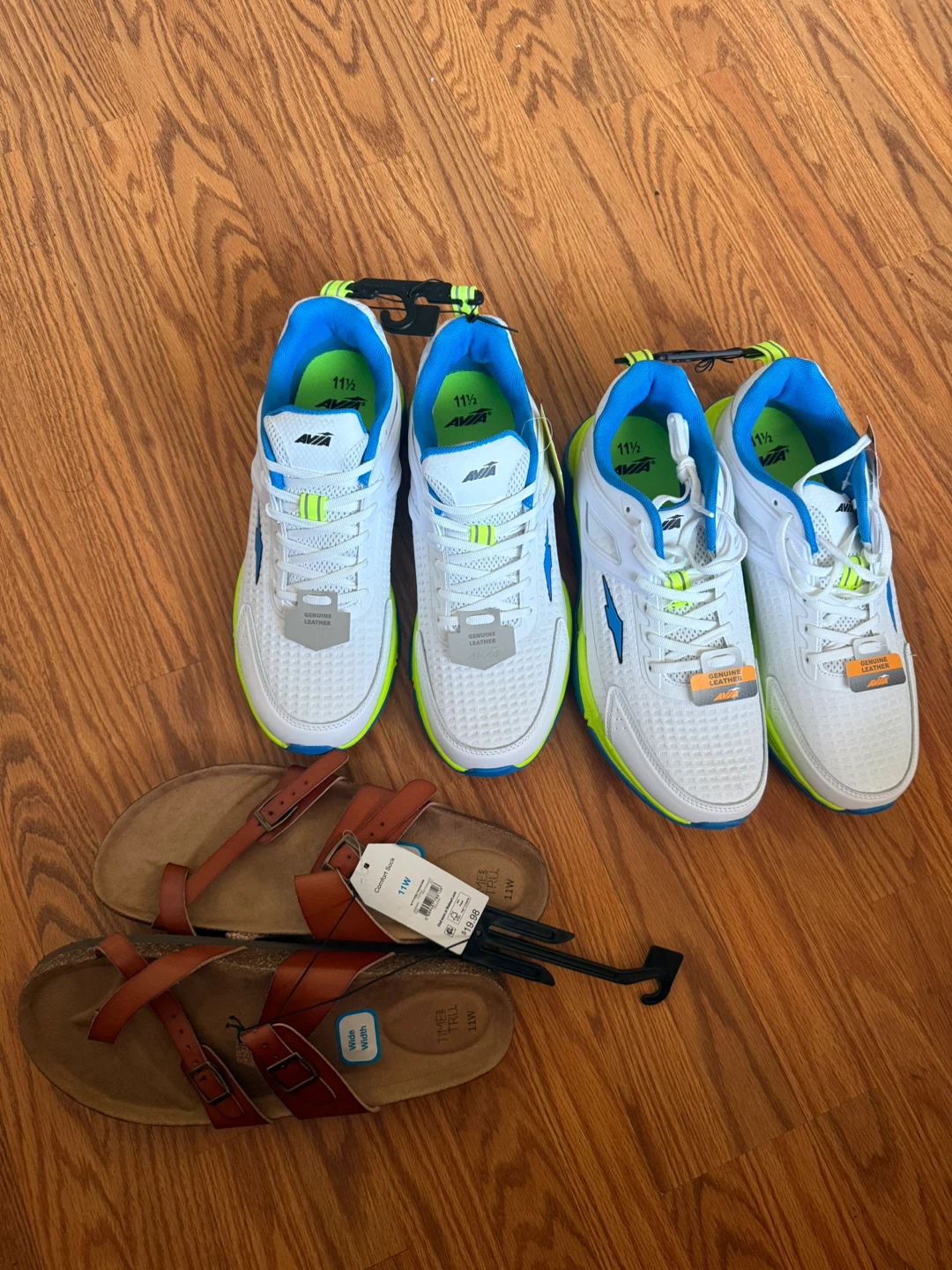 Avia Men's White Athletic Shoes