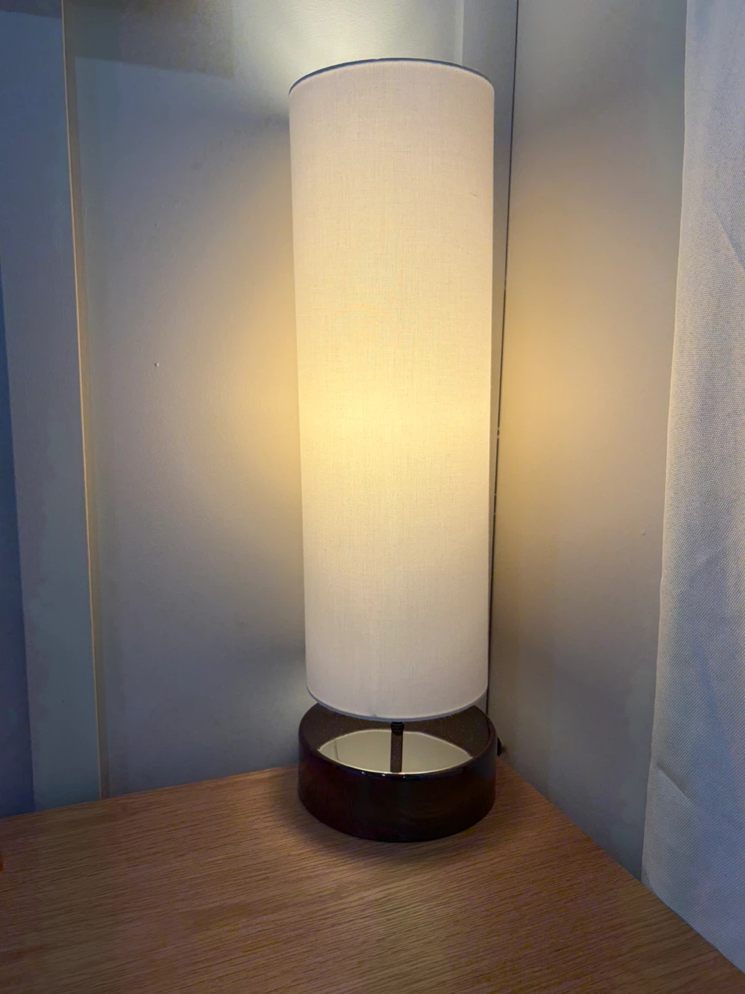 CB2 paramount touch side table lamps - photo 2