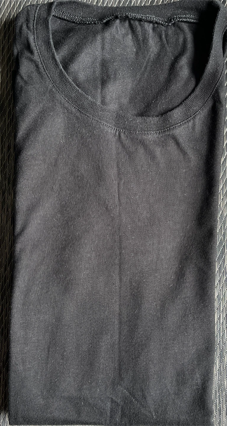 Decathlon Black Long Sleeve Workout T-Shirt Size- Large