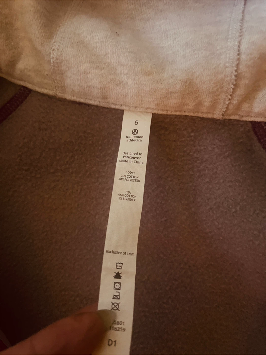 Lululemon Athletica Zip-Up Hoodie - photo 2