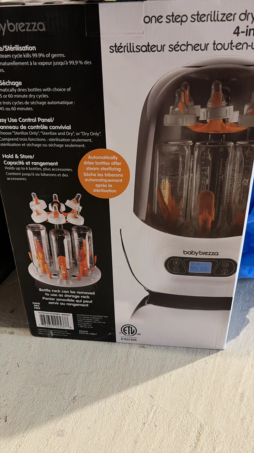 Baby Brezza 4-in-1 Sterilizer Dryer