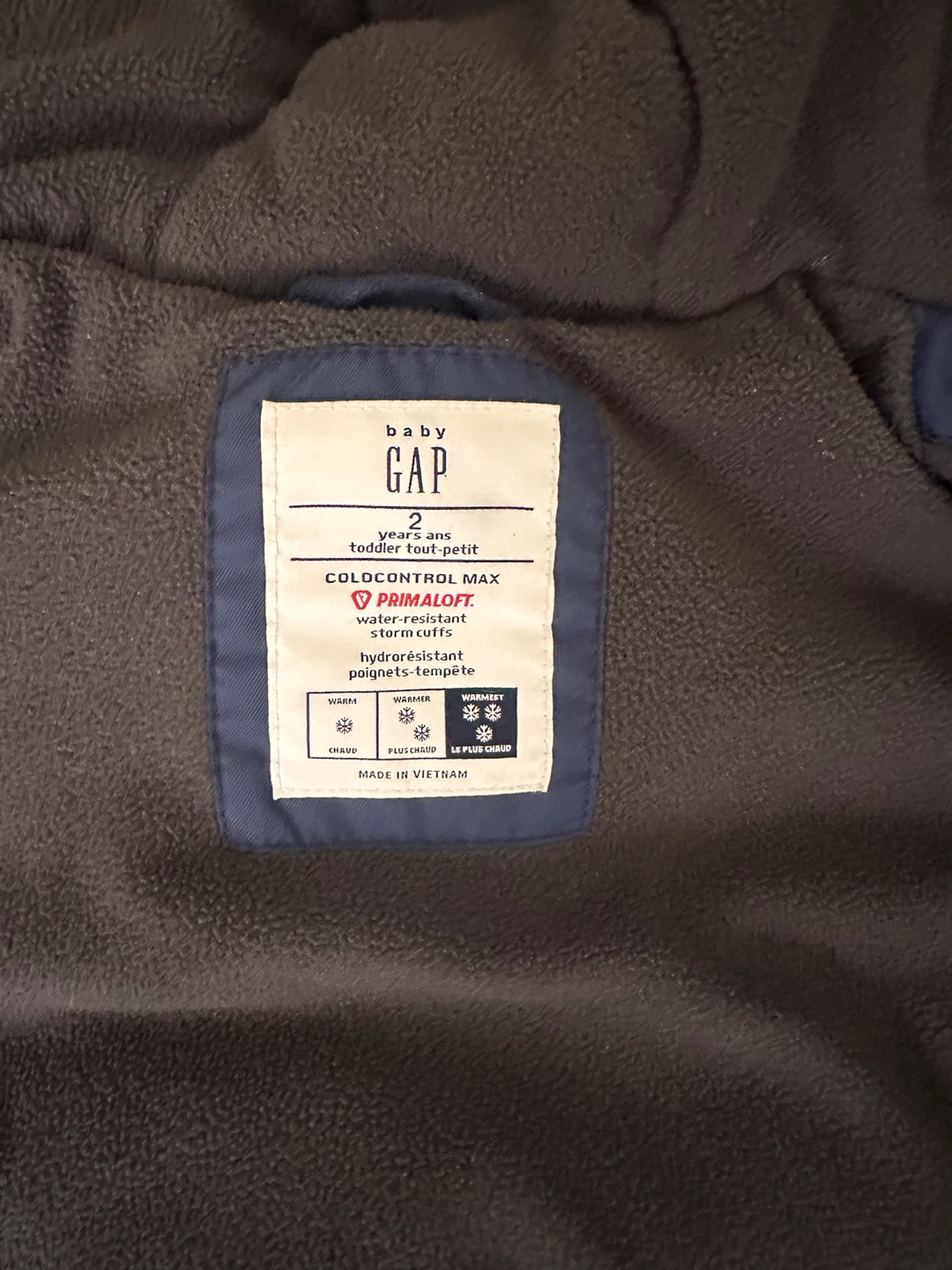 Baby Gap 2 Yrs - ColdControl Max Toddler Winter Jacket - photo 2