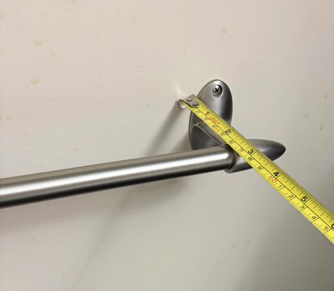 New Nickel Towel Bar 22” long - photo 3