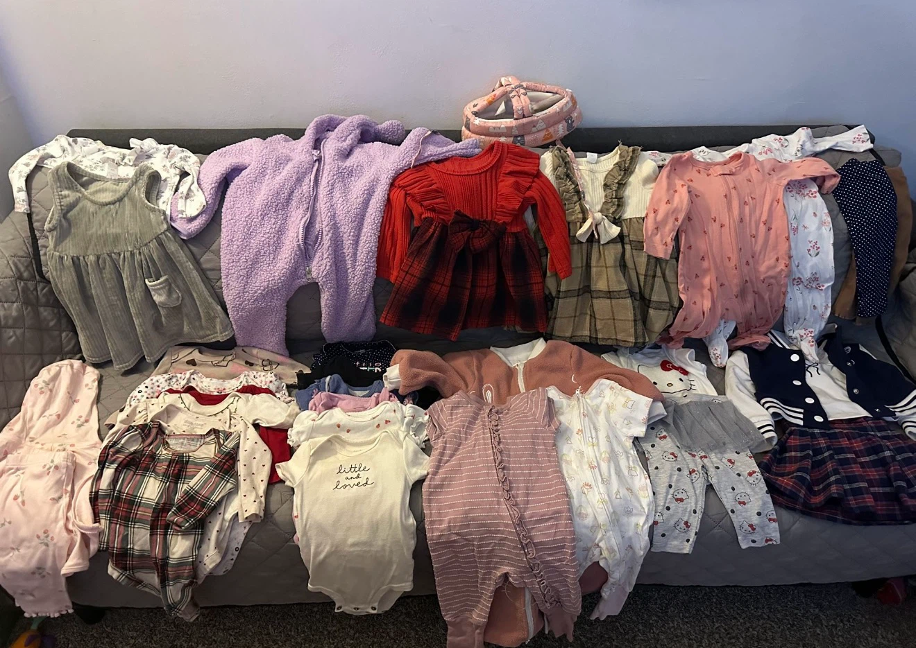 Large Infant Girl Clothing Bundle