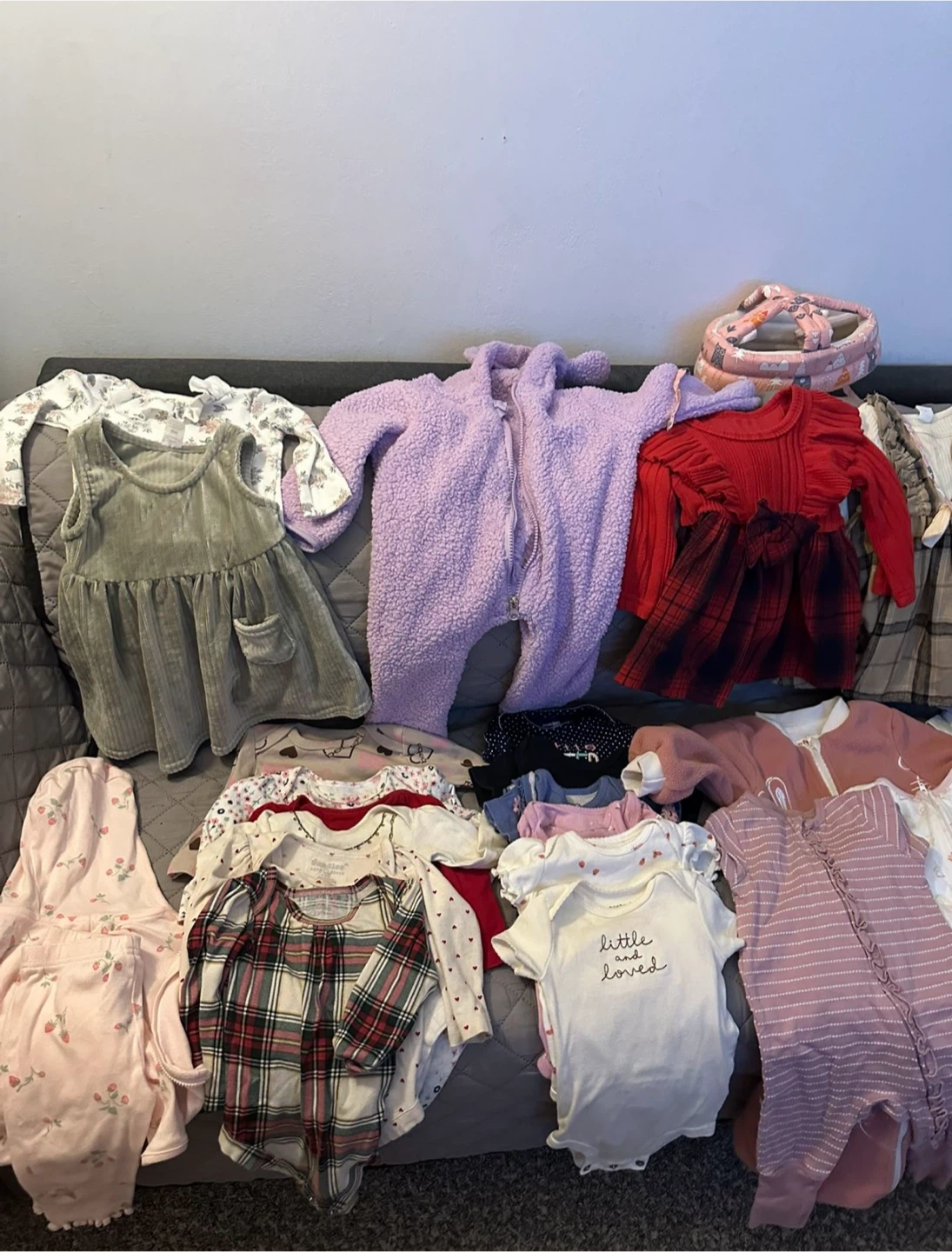 Large Infant Girl Clothing Bundle - photo 2