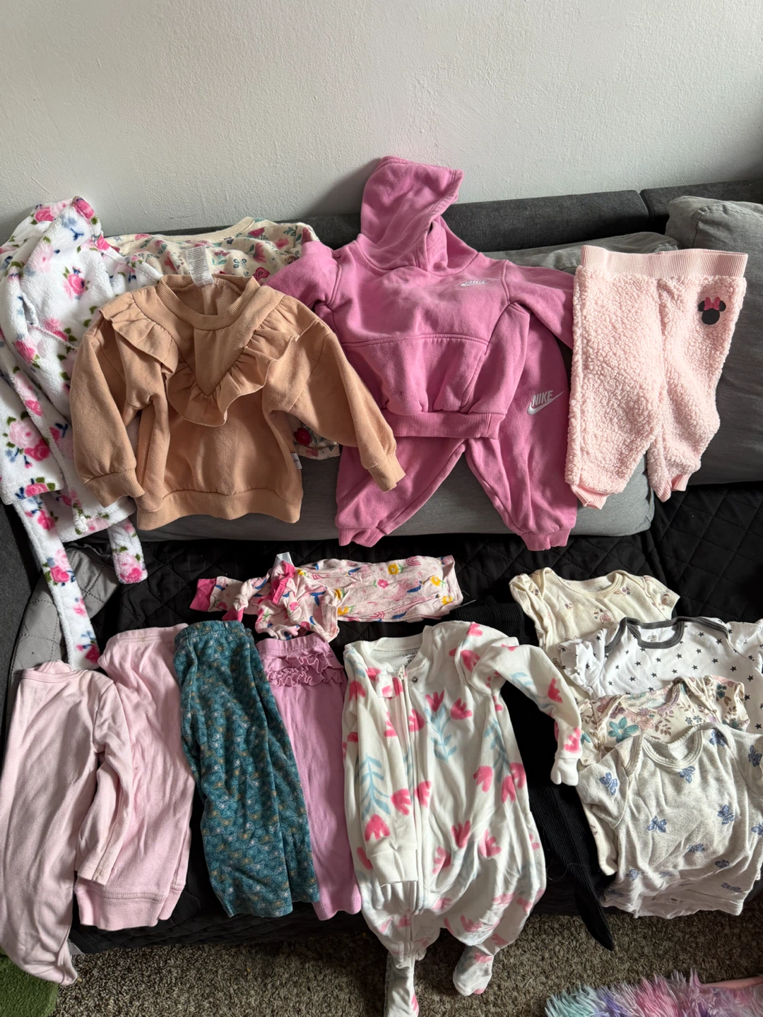 Large Infant Girl Clothing Bundle - photo 5