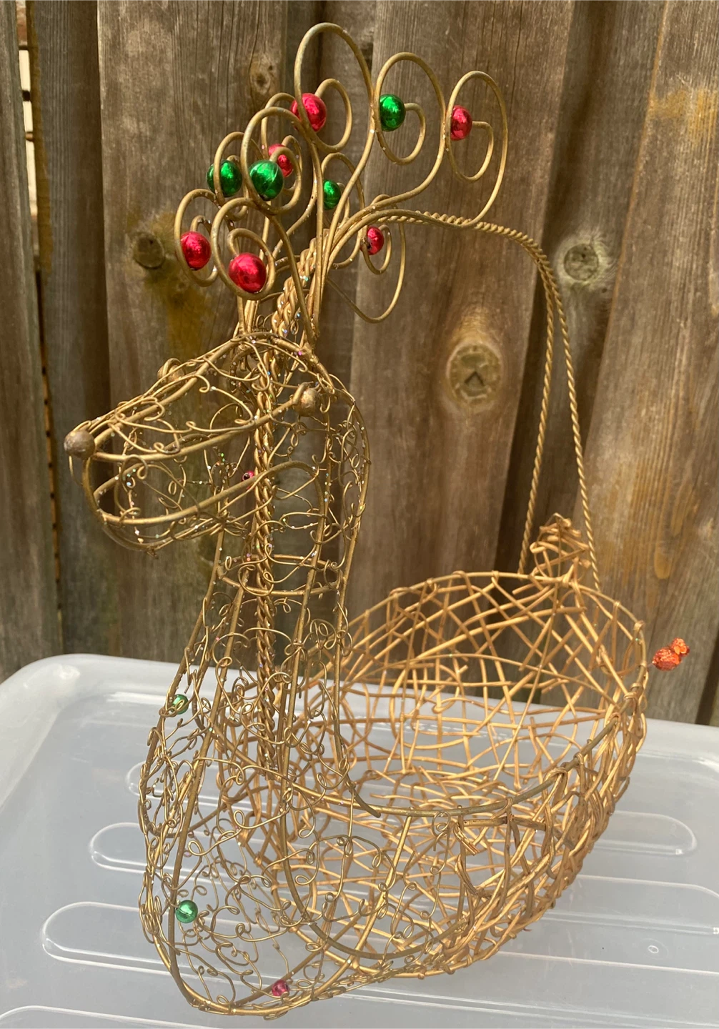 Reindeer Christmas Basket - photo 2