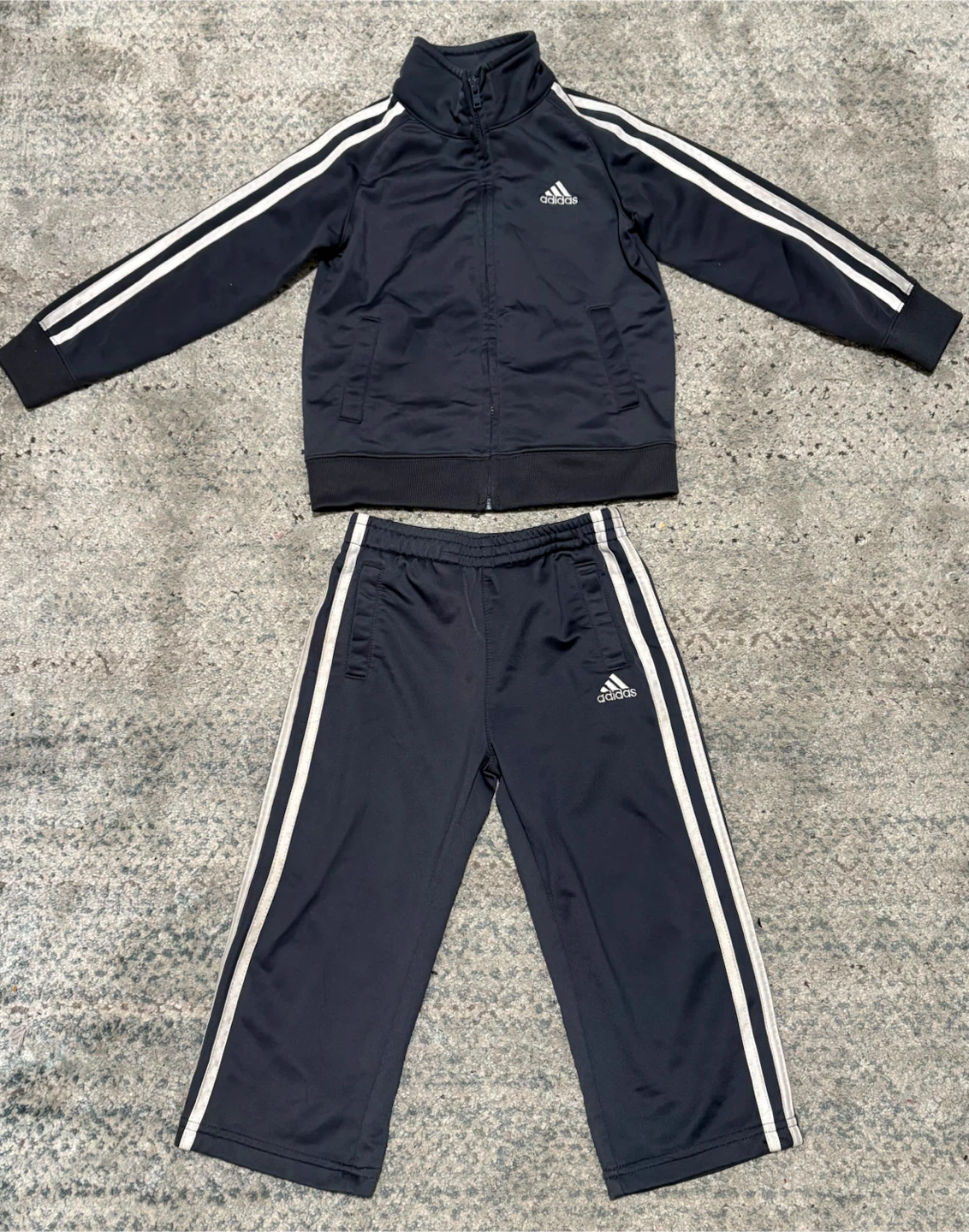 Adidas Unisex Kids Tracksuit Set - Size 3T
