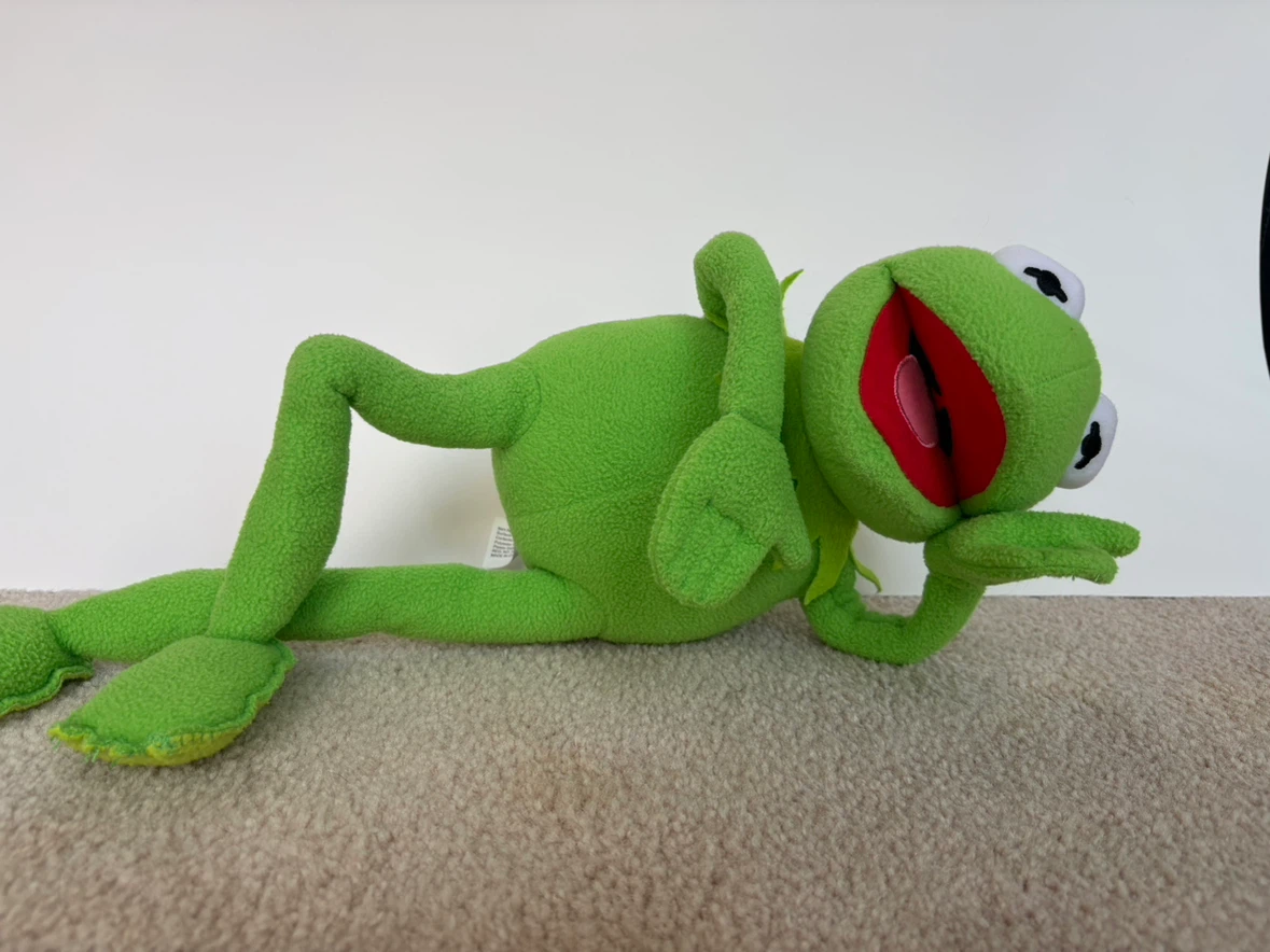 Kermit the Frog posable Plush Toy