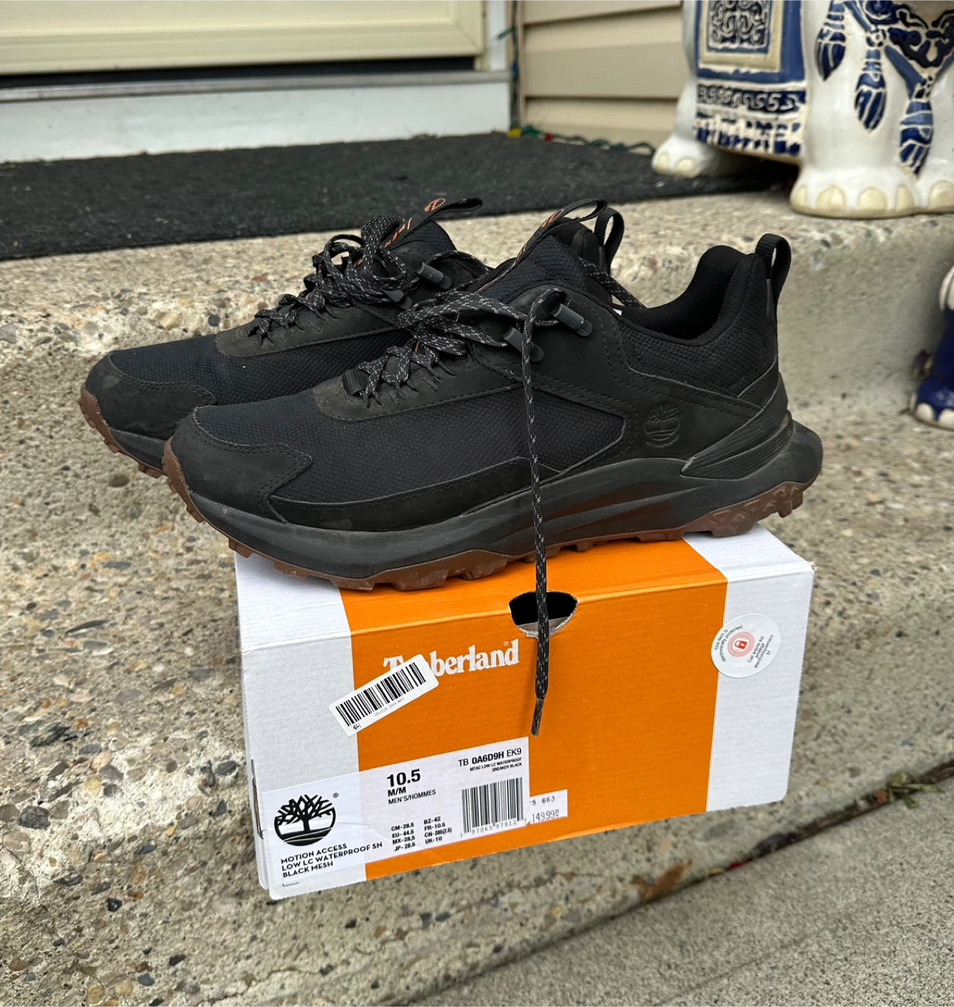 Timberland Men's Black Trail Shoes
