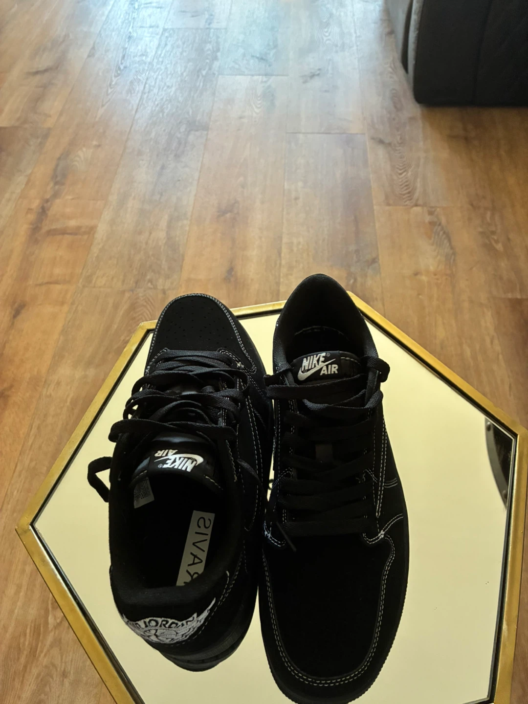 Nike Air Jordan 1 Retro Low Travis Scott Black Phantom - photo 2