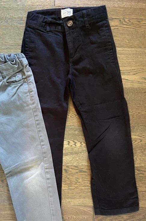 EUC: Children's Place Boys Cotton Chino Pants - Size 5 - photo 2