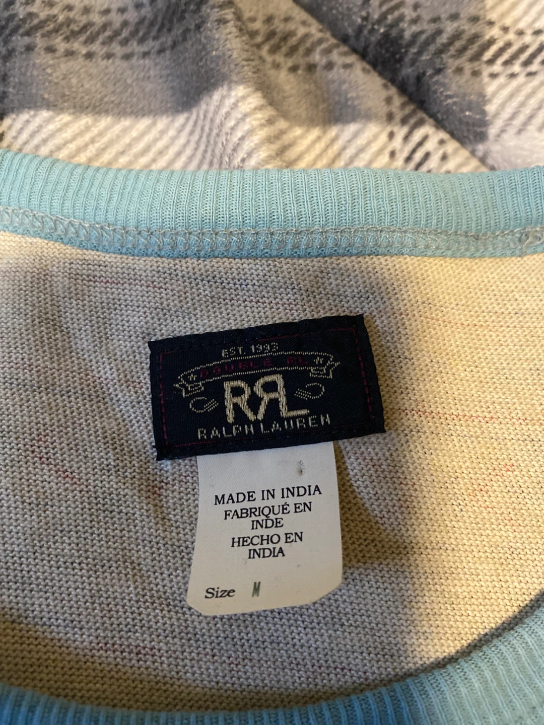 RRL by Ralph Lauren Geometric Shape T-Shirt Size Medium - photo 2