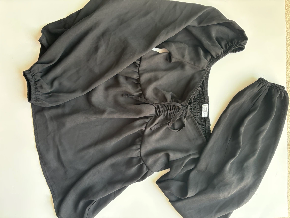 Ardene Black Off-Shoulder Top XS/TP