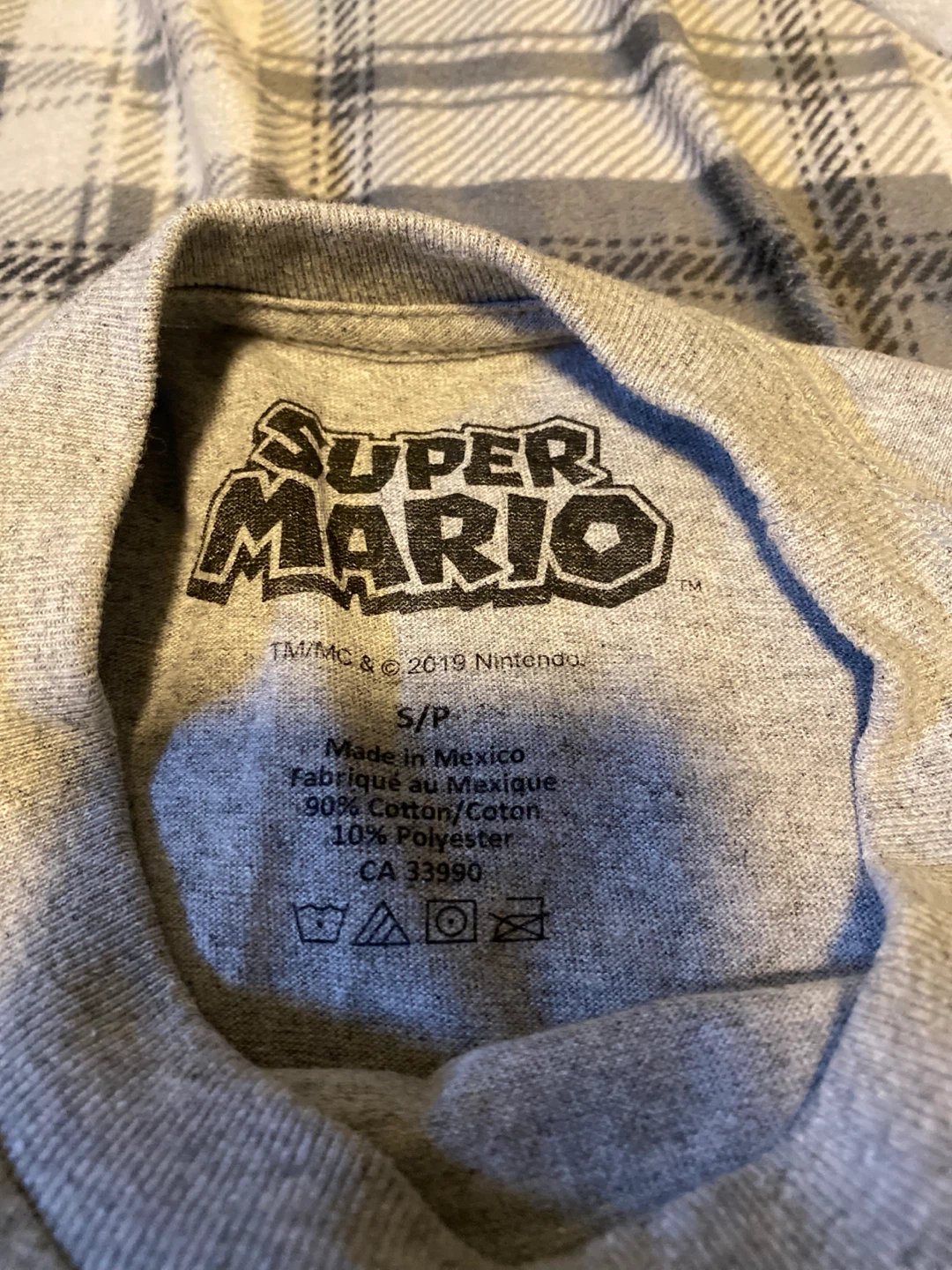 Super Mario Game Master T-Shirt Mens Size Small - photo 2