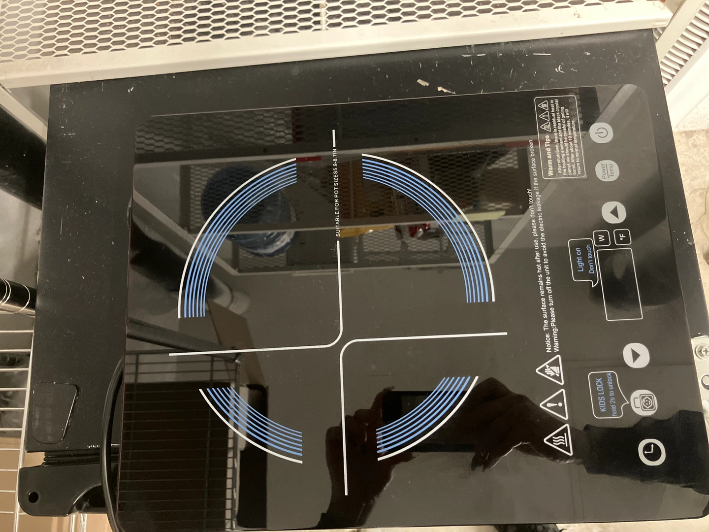 Radiant Electric Cooktop Model DTI-1