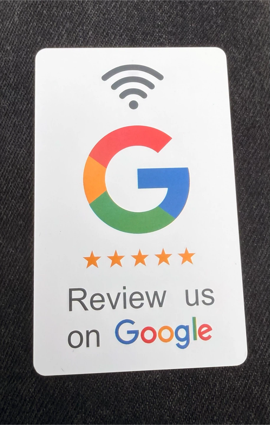 Google Review nfc card easily programmable