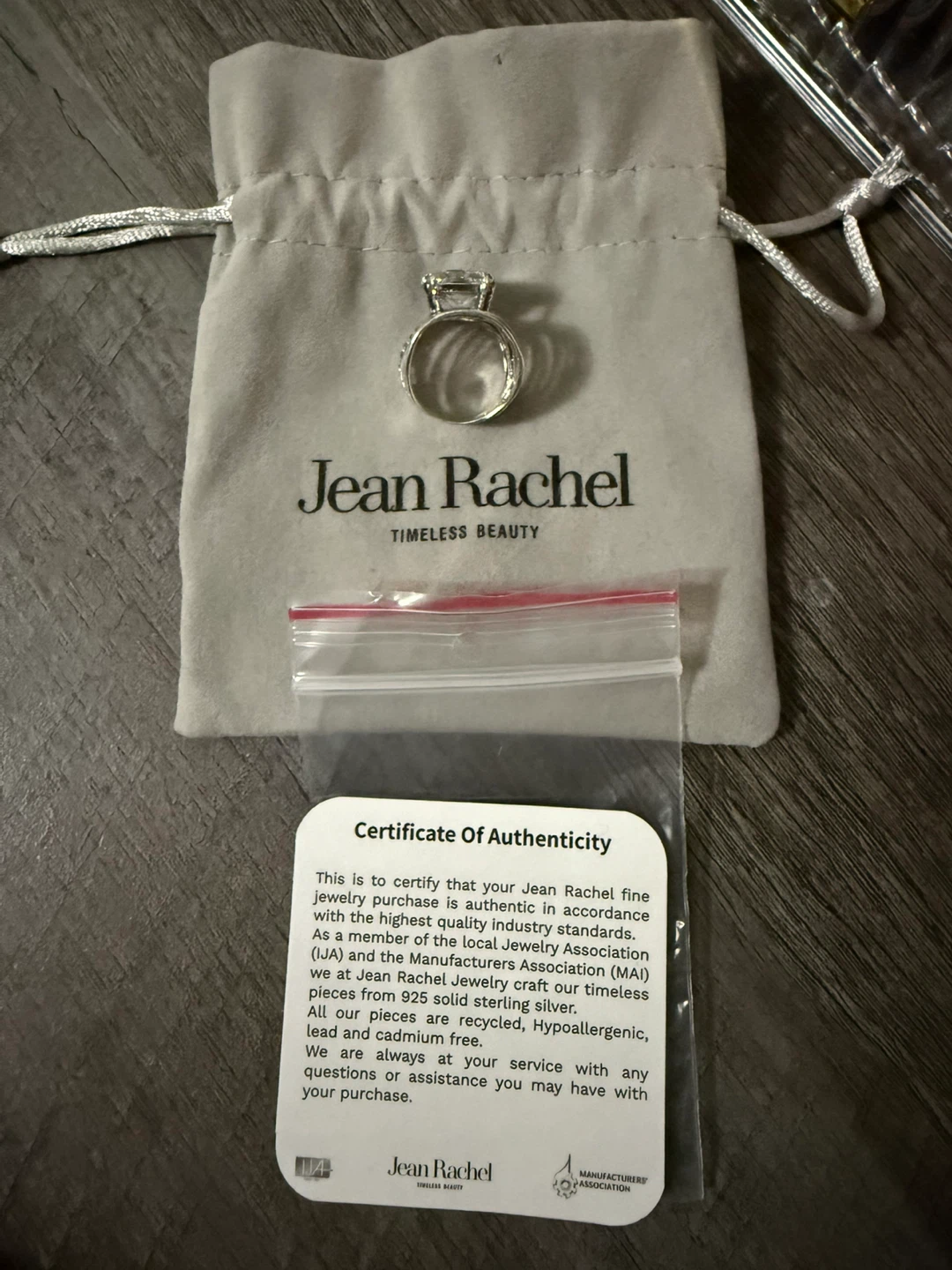 Jean Rachel 925 Sterling Silver Ring - photo 3