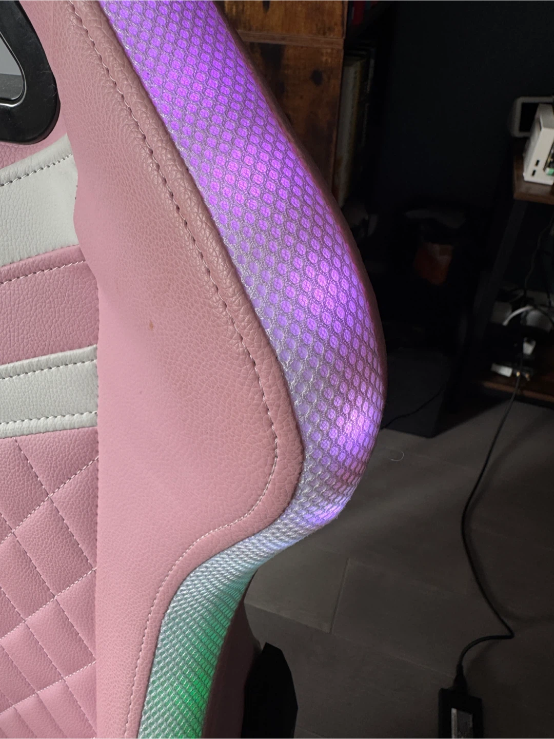 MUST GO ‼️ Pink Gaming Chair RGB Lighting - photo 4