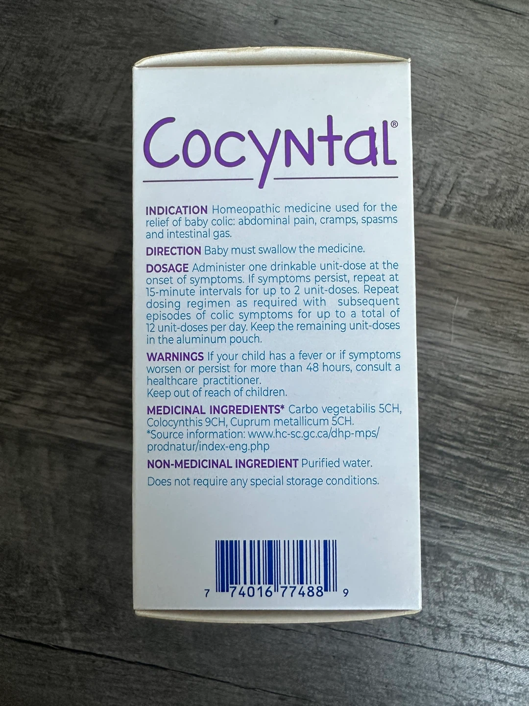 Boiron Cocyntal Baby Colic Relief 30 Doses - photo 2