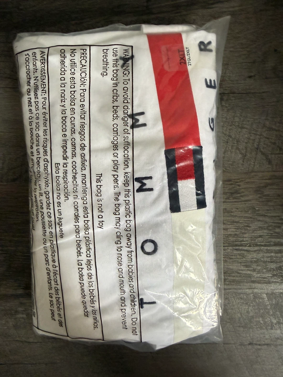 Tommy Hilfiger White T-Shirt 2XLT - photo 2