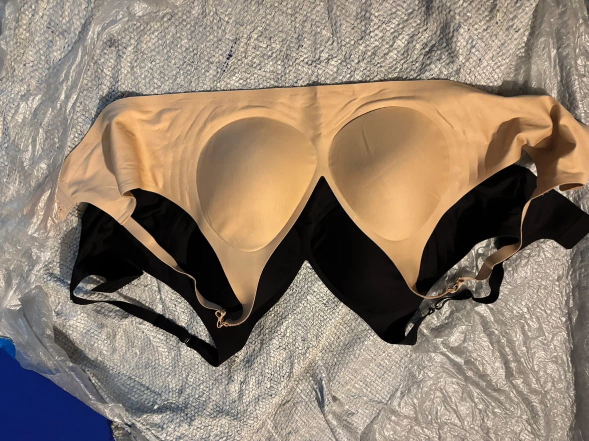 NWOT Buffalo David Bitton Bra - XL/TG - Nude & Black