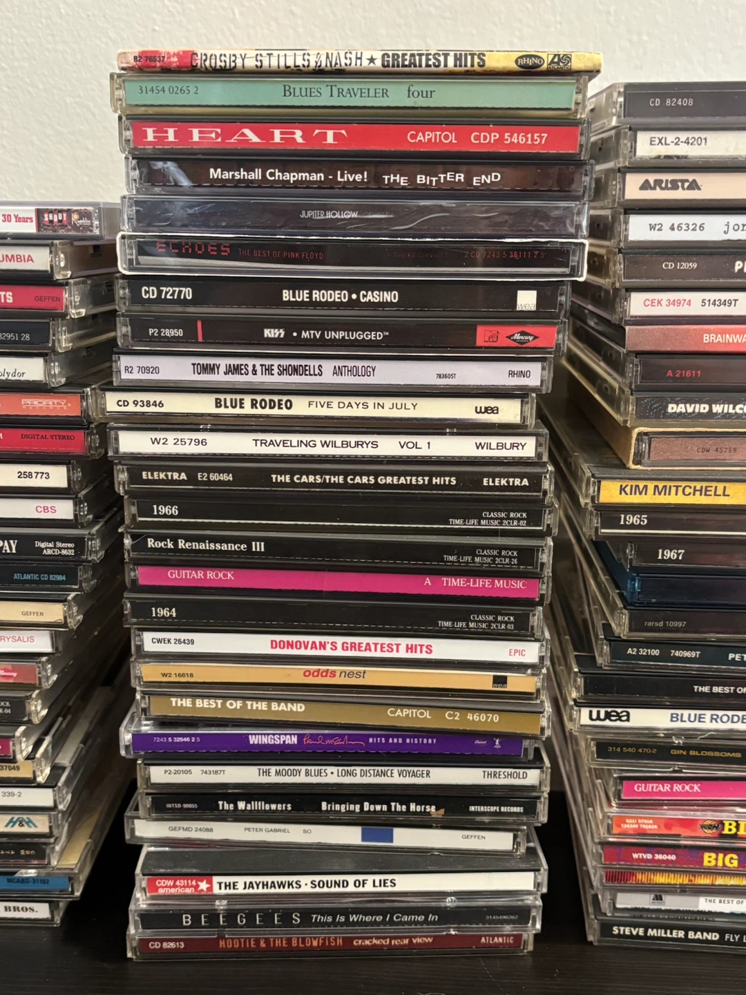 Large collection of classic rock and pop music CDs - photo 2