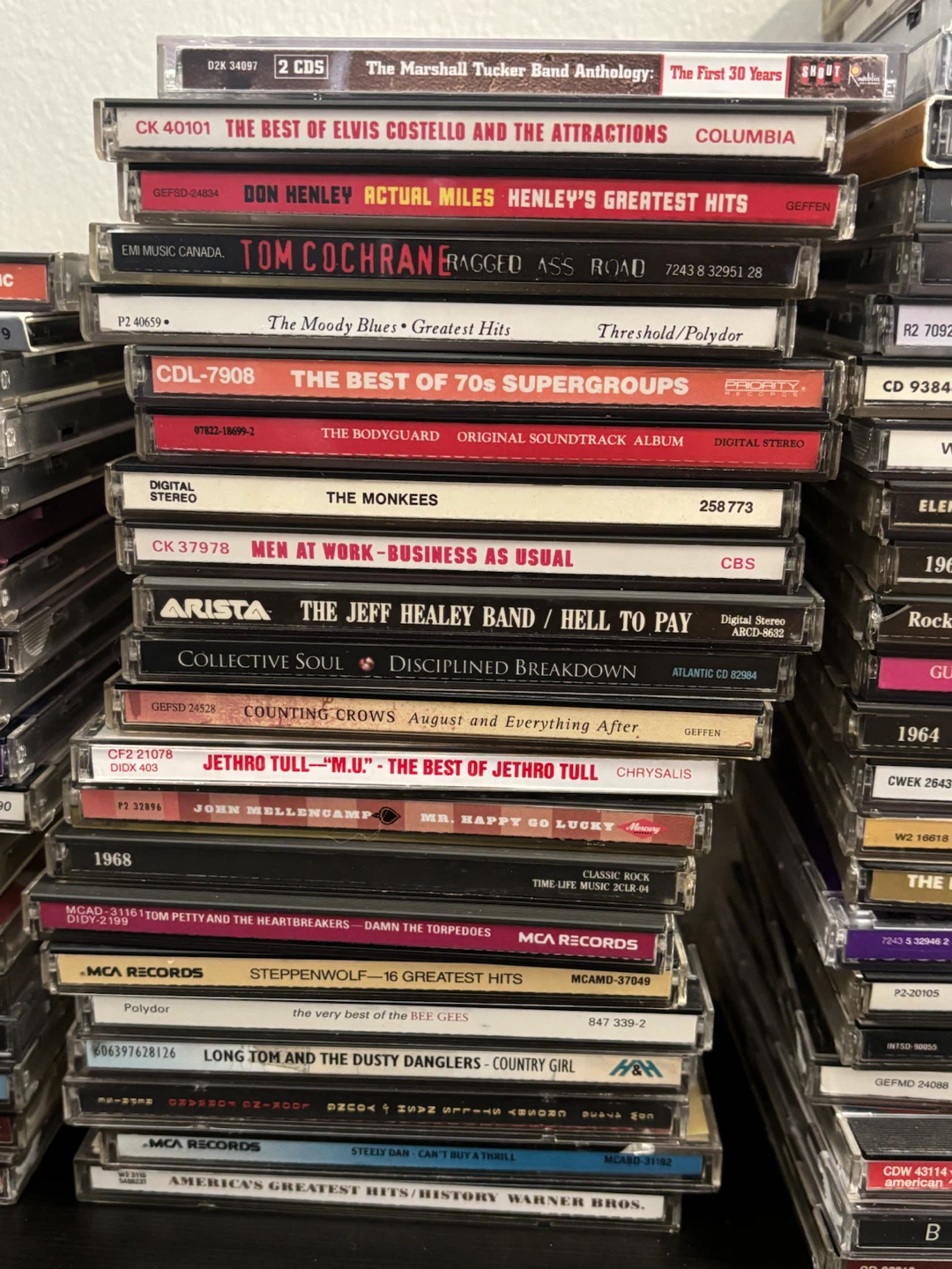 Large collection of classic rock and pop music CDs - photo 3