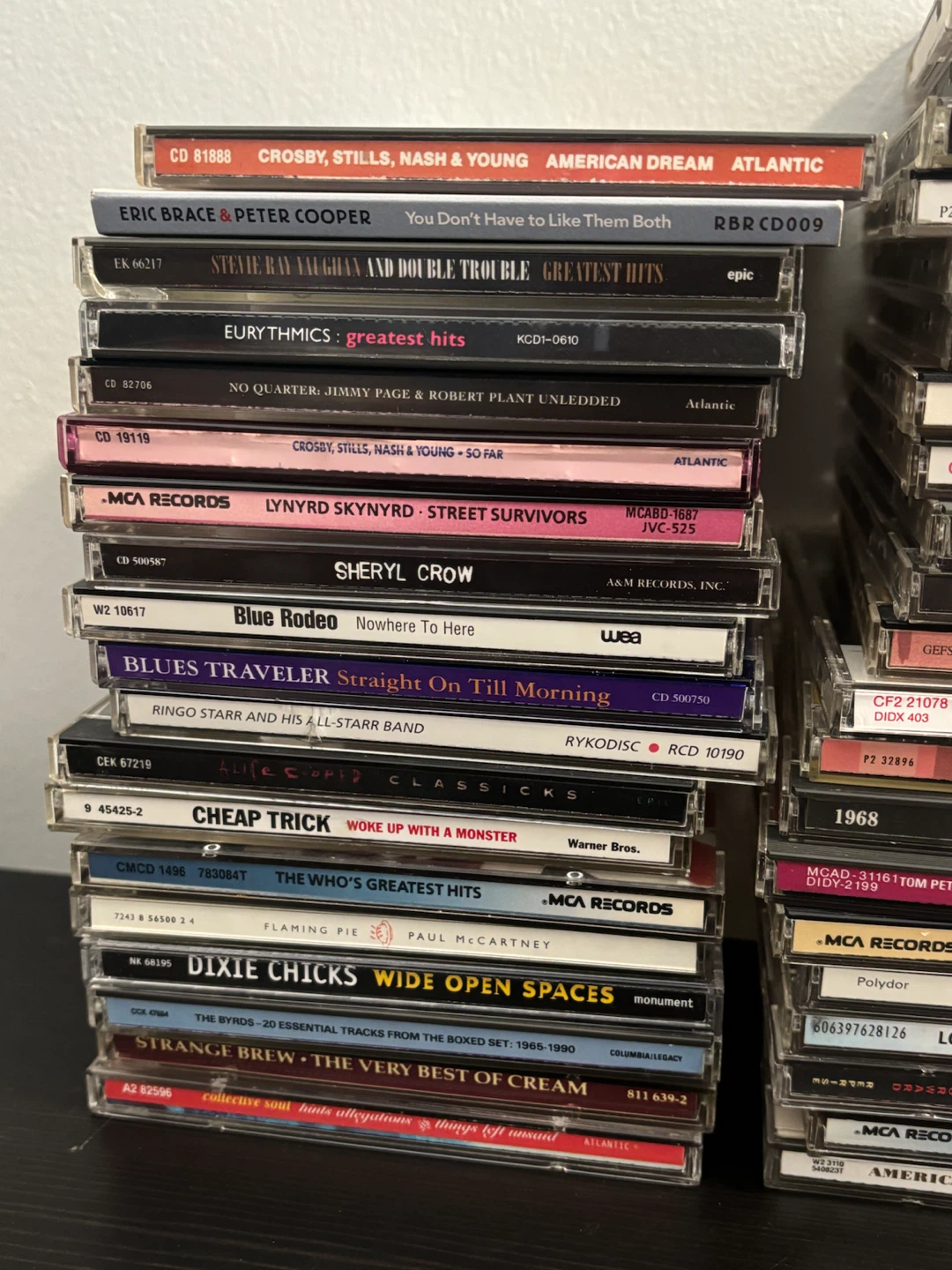 Large collection of classic rock and pop music CDs - photo 4