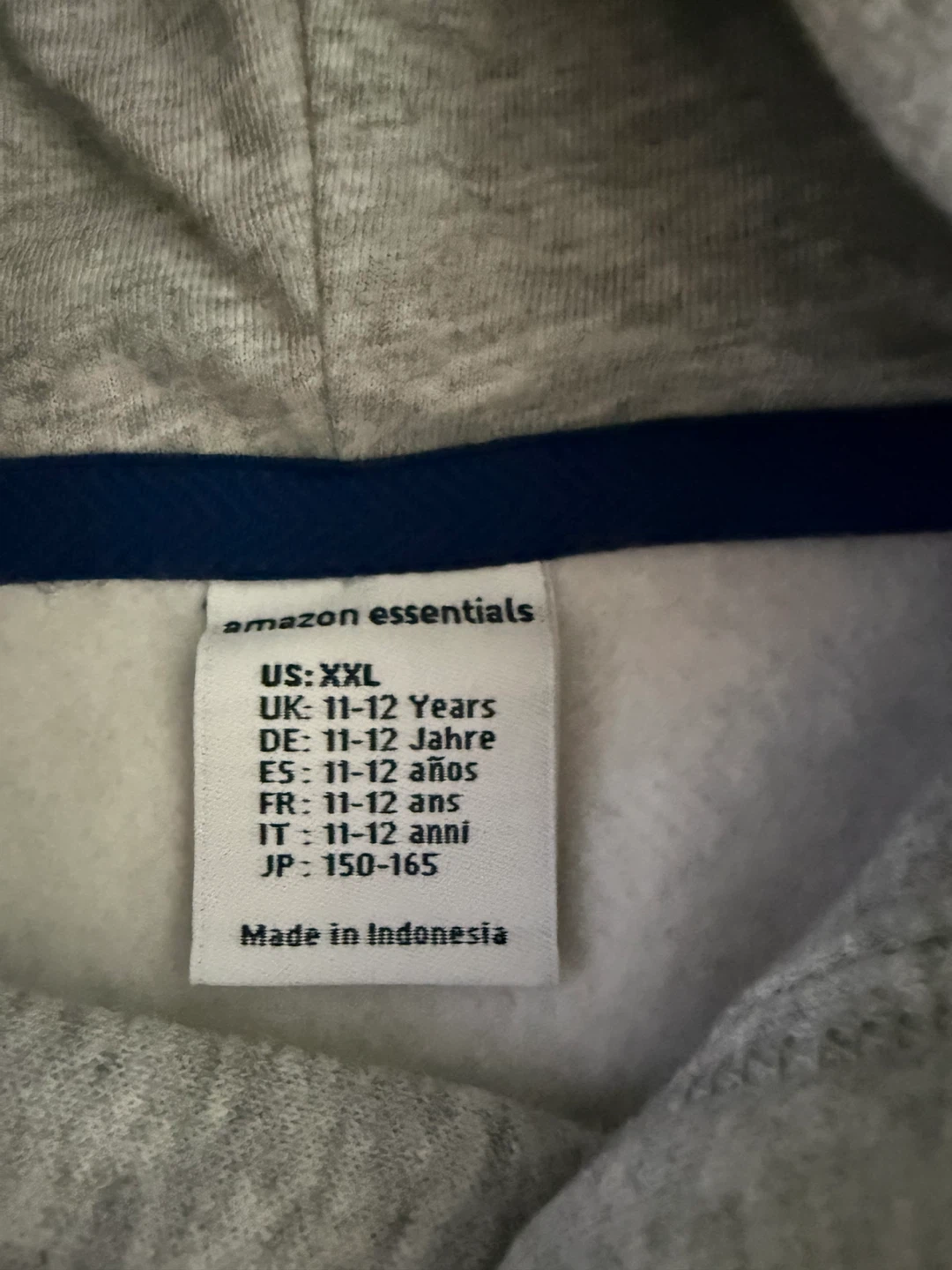 New Amazon Essentials grey hoodie - photo 2