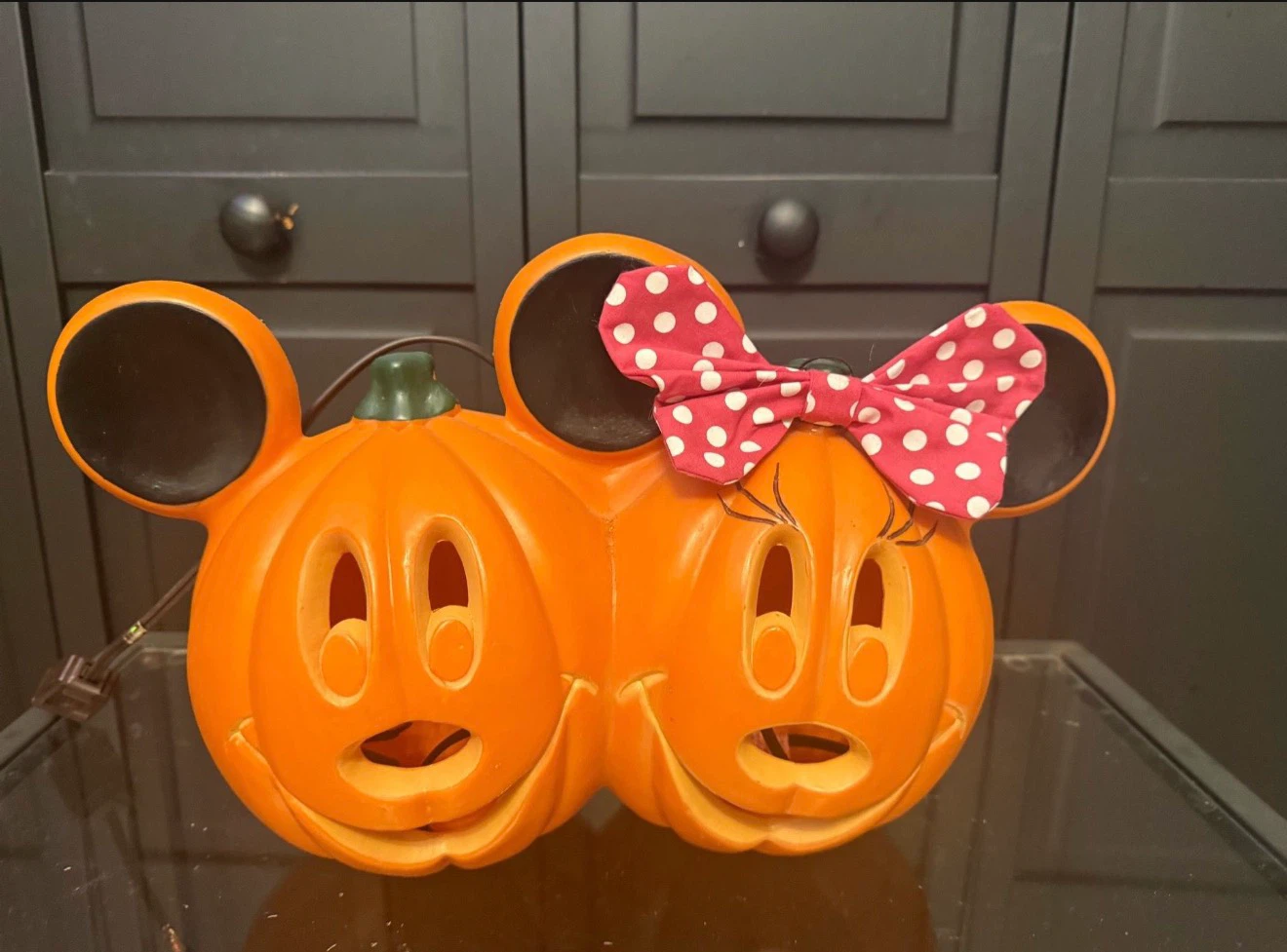 Disney Mickey & Minnie vintage blow mold