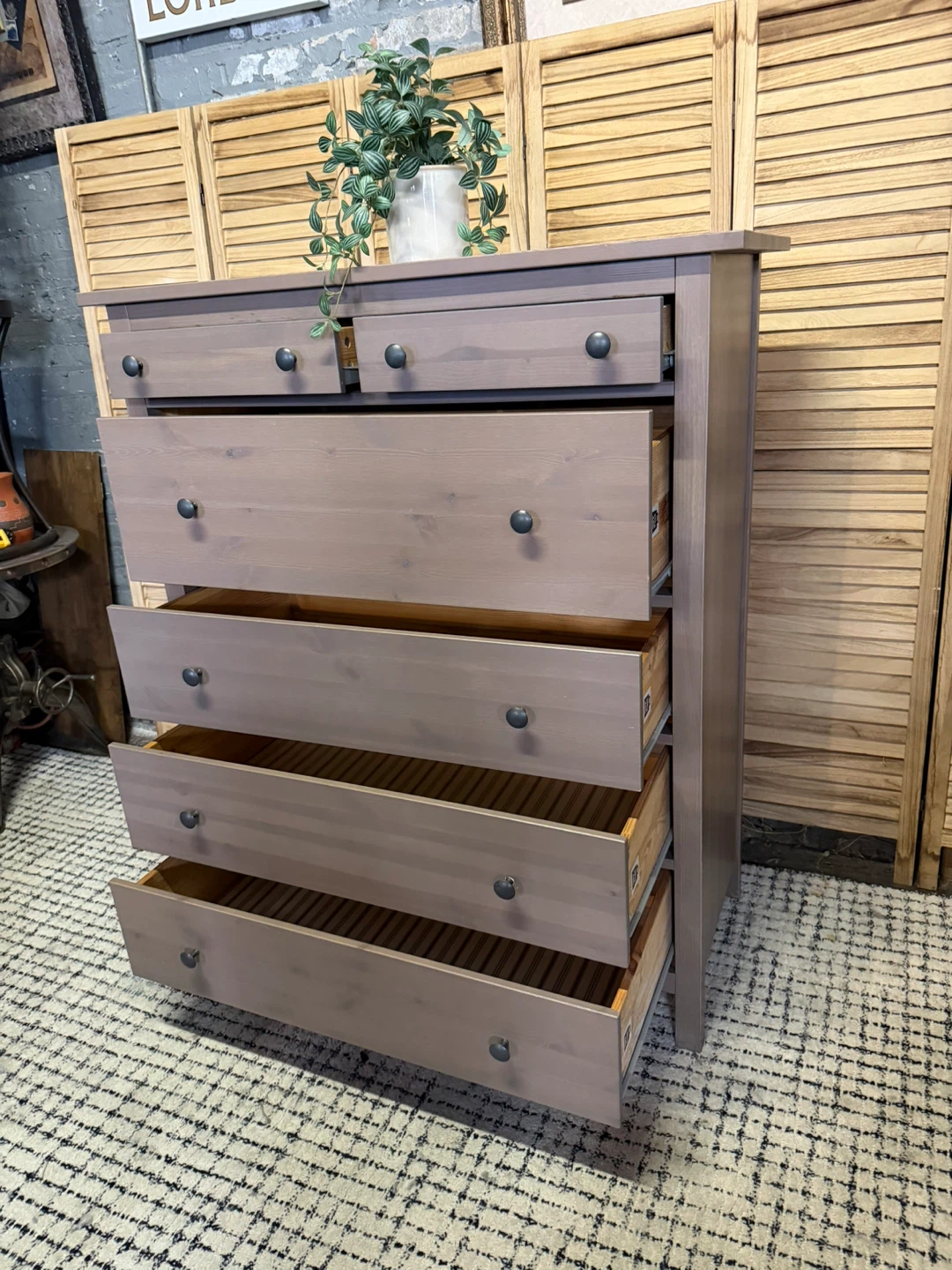 IKEA Hemnes 6-Drawer Dresser - Gray Brown - photo 4