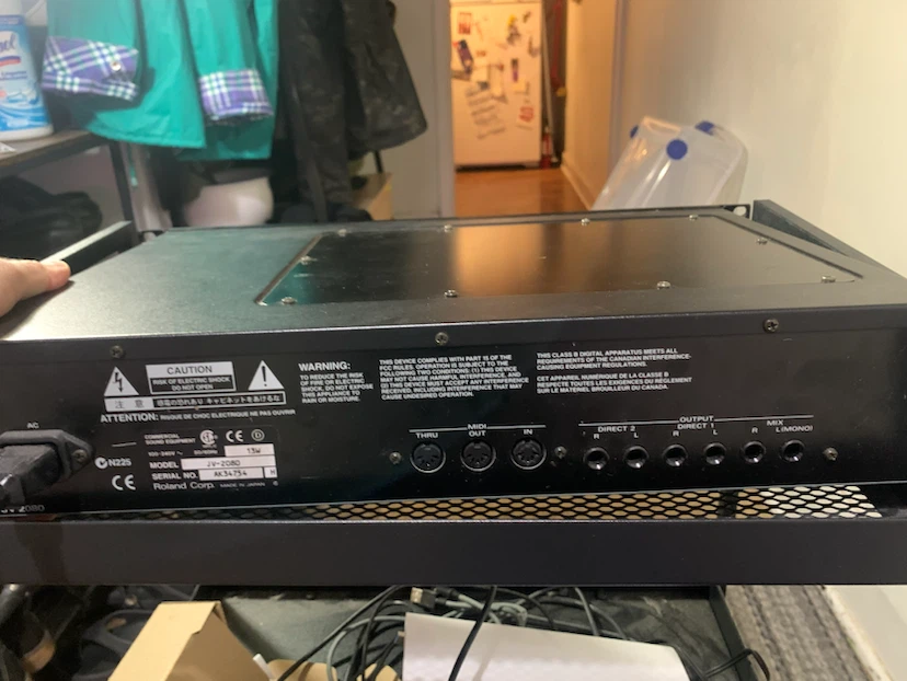 Roland JV-2080 Multi timbral Synthesizer w/ 4MB memory card - photo 5