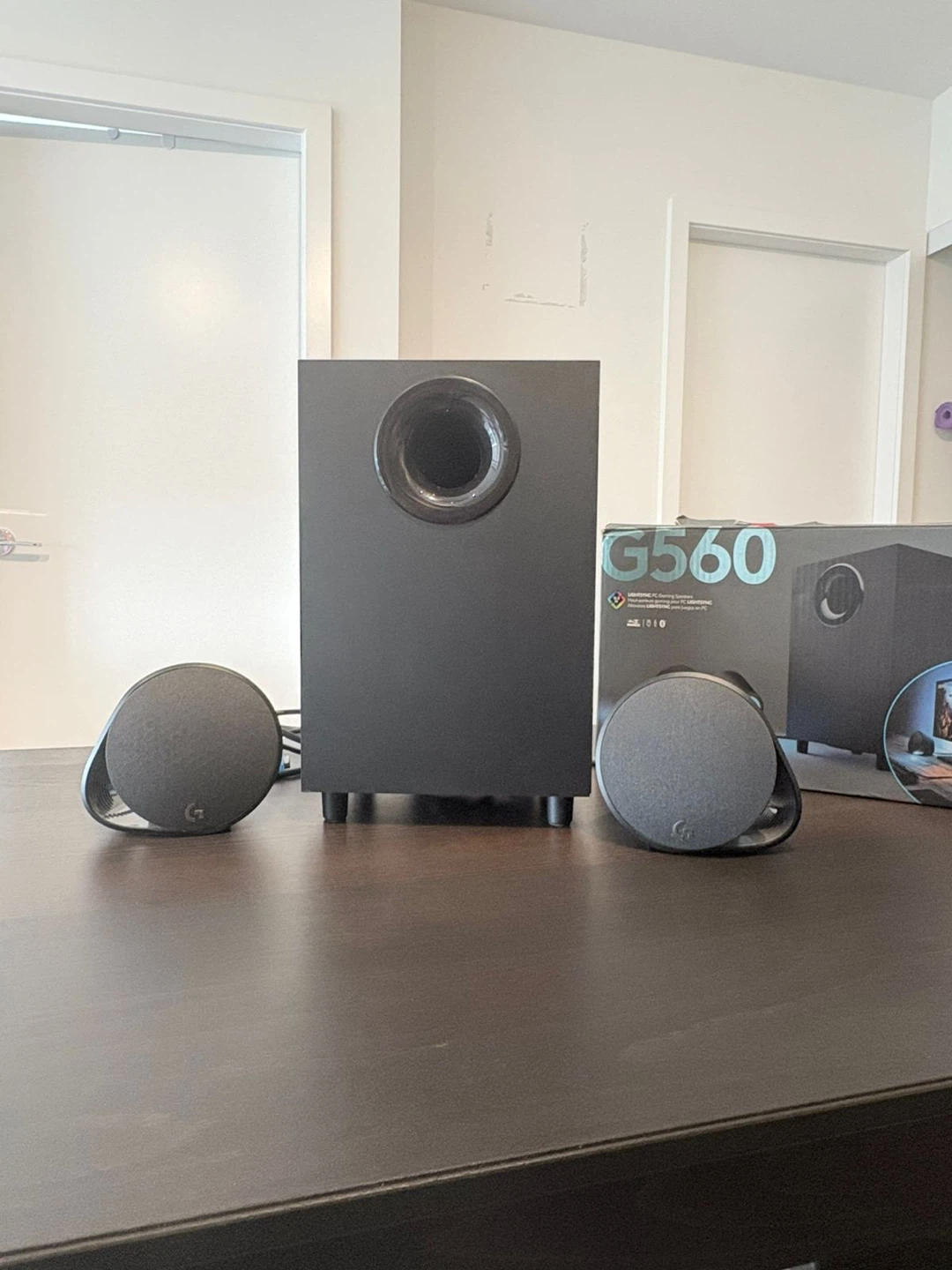 Logitech G560 LIGHTSYNC Computer Gaming Speaker System