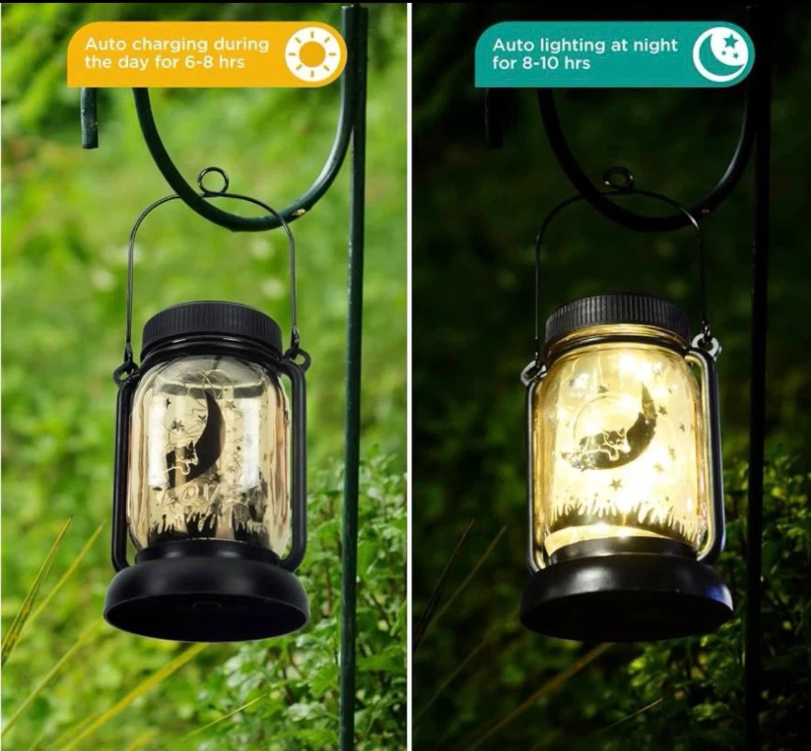 3- in-1 Outdoor Waterproof Solar Cat Lantern - photo 3