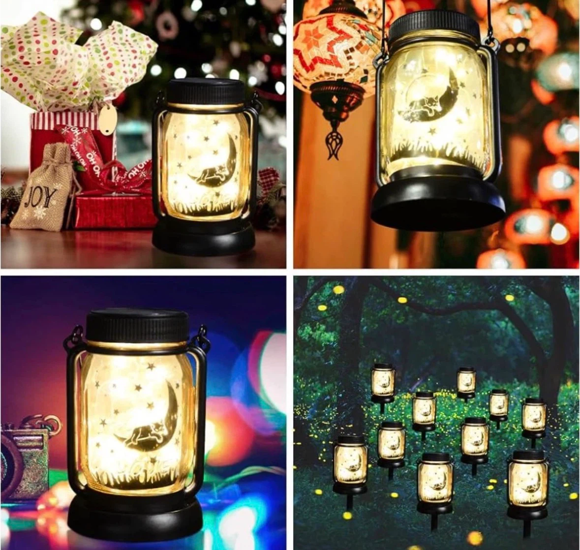 3- in-1 Outdoor Waterproof Solar Cat Lantern - photo 4