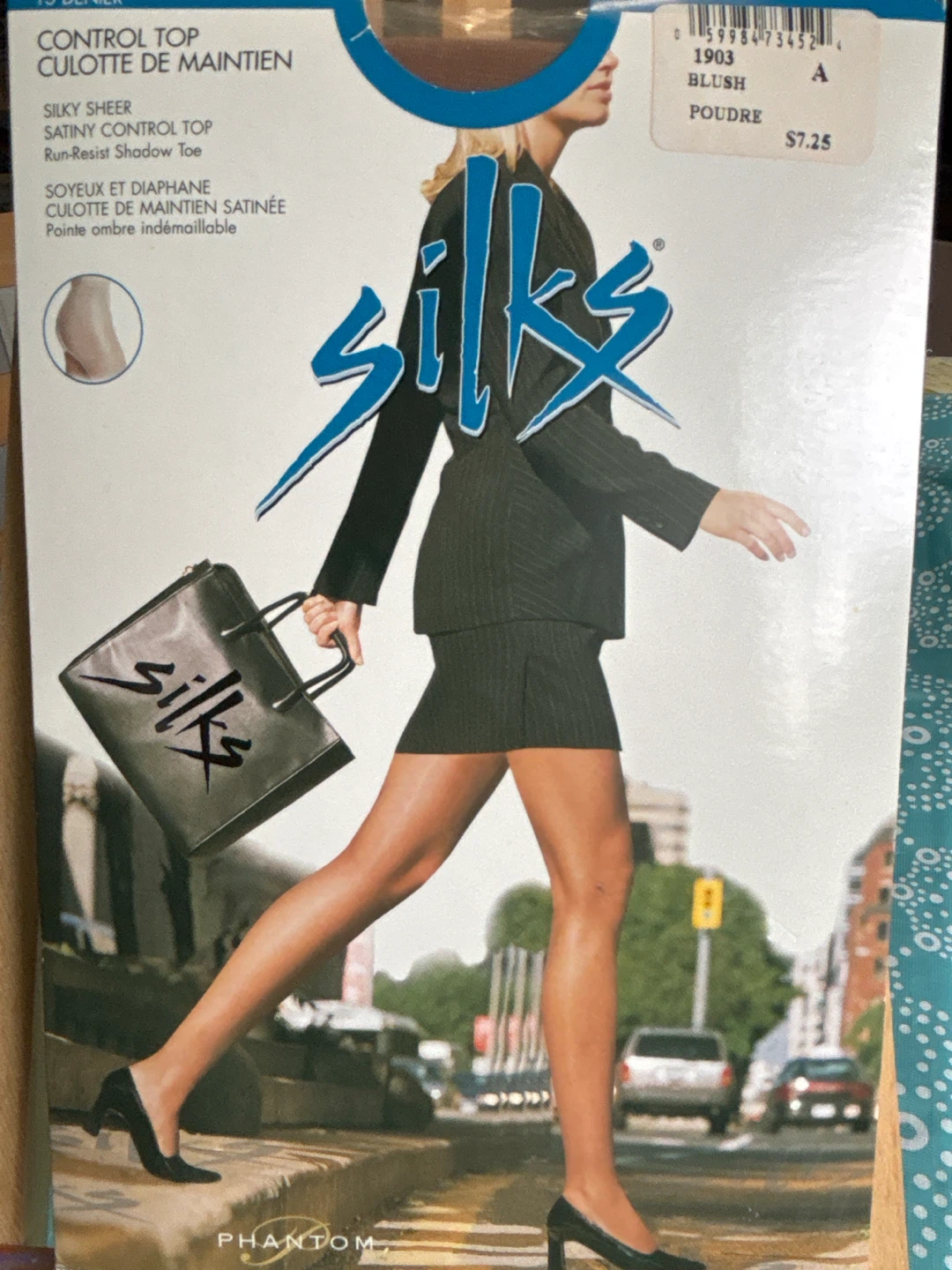 Silks Control Top Pantyhose Blush Size A