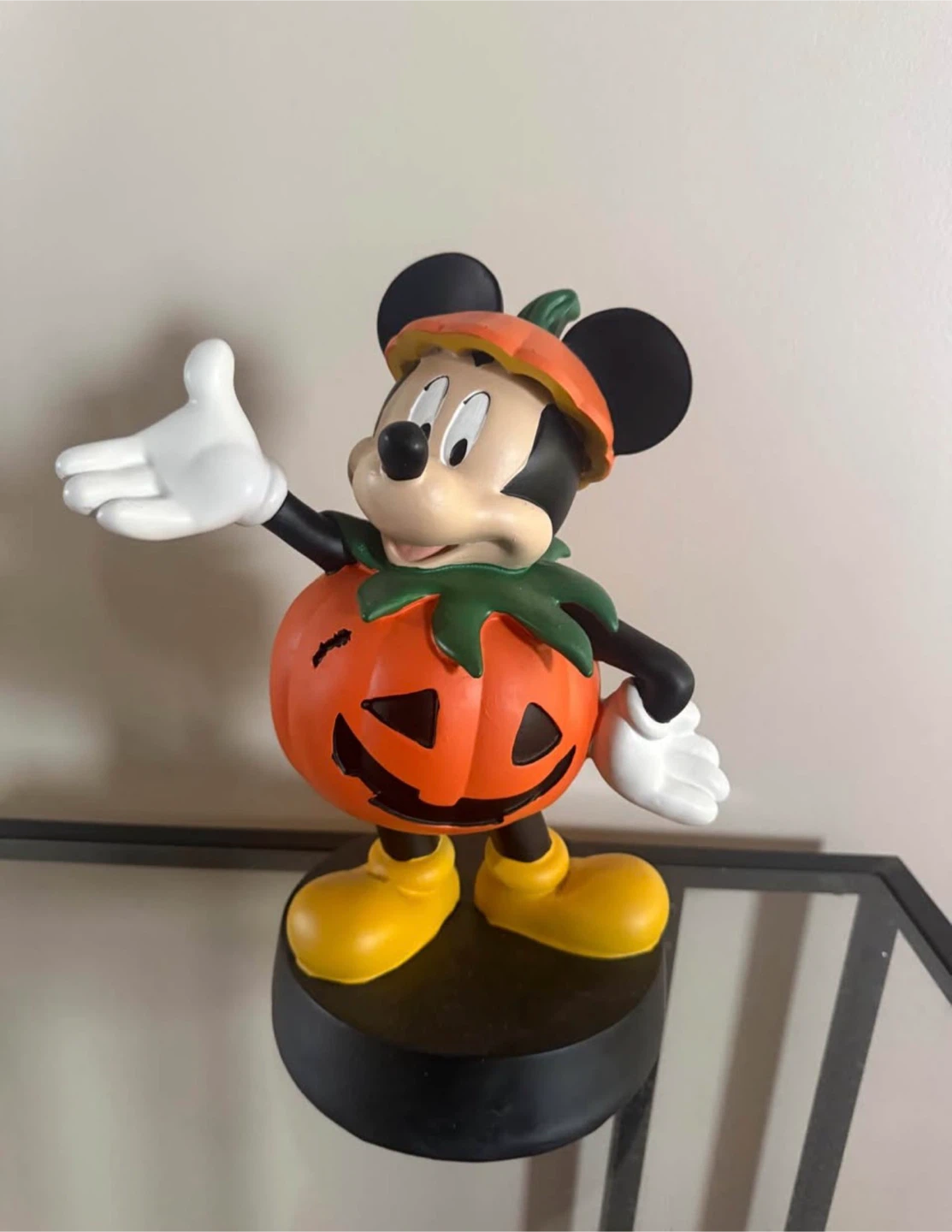 Disney Mickey Mouse Pumpkin Figurine