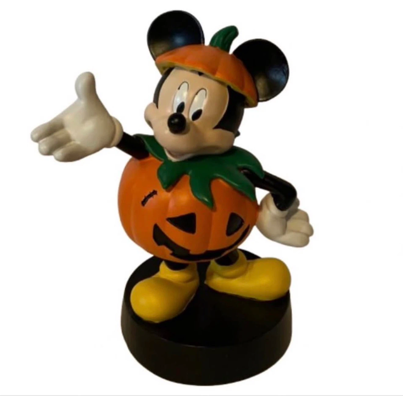 Disney Mickey Mouse Pumpkin Figurine - photo 3