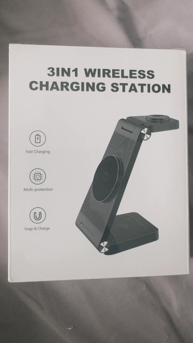3-in-1 Foldable Wireless Charging Station