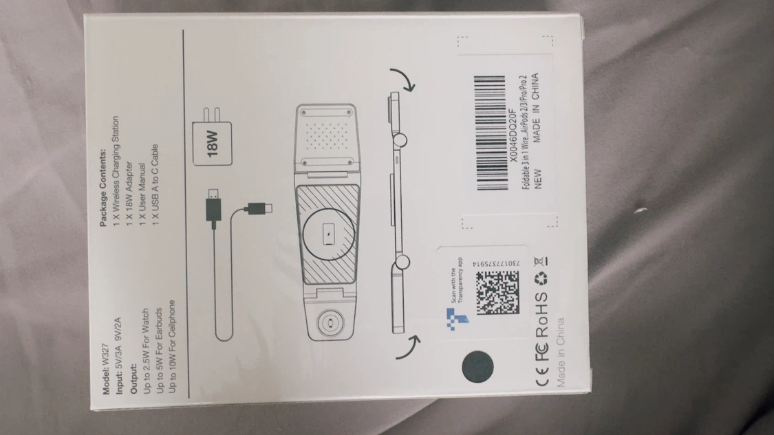 3-in-1 Foldable Wireless Charging Station - photo 3