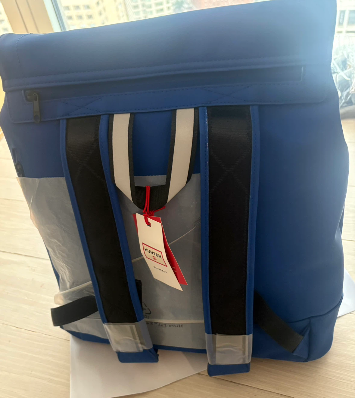 NWT Hunter x Target Limited Edition Large Backpack Electric Blue - photo 2