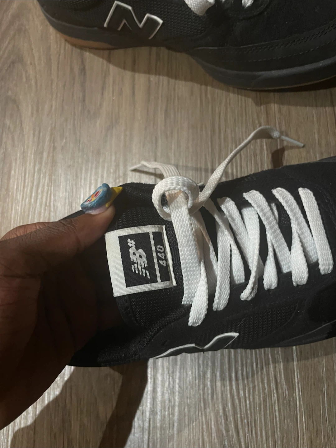 New Balance 440 Black Skate Shoes - photo 5
