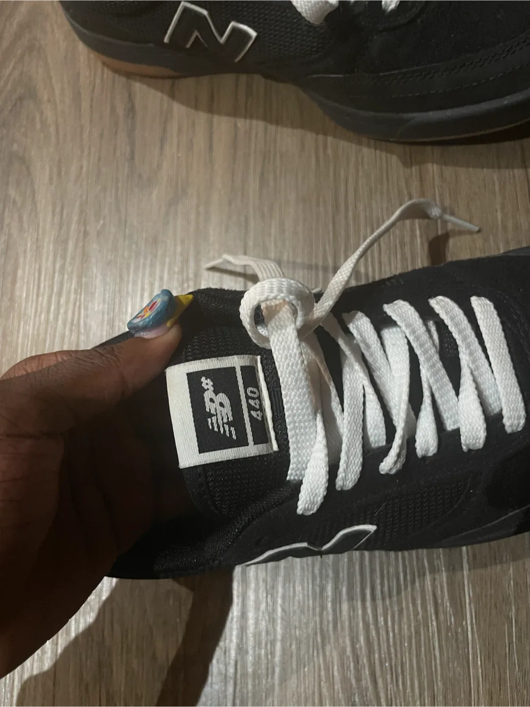 New Balance 440 Black Skate Shoes - photo 5