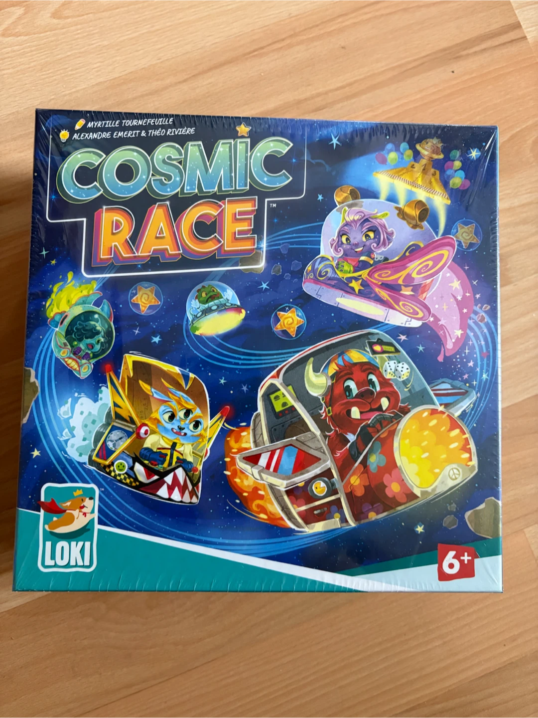 Cosmic Race Board Game ages 6+